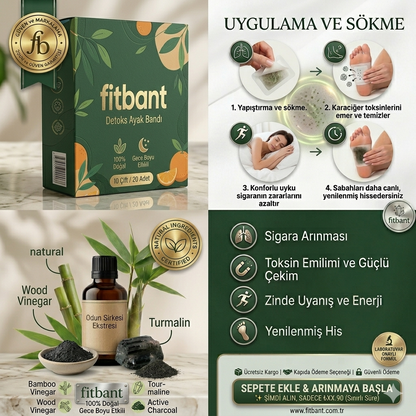 Fitbant Ayak Detoks Bandı