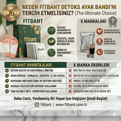 Fitbant Ayak Detoks Bandı