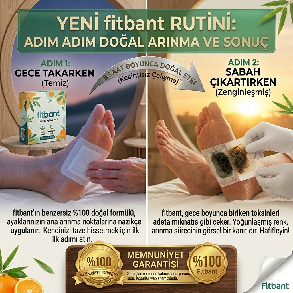 Fitbant Ayak Detoks Bandı