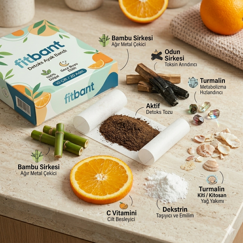 Fitbant Ayak Detoks Bandı